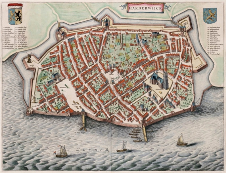 Harderwijk 1649 Blaeu
